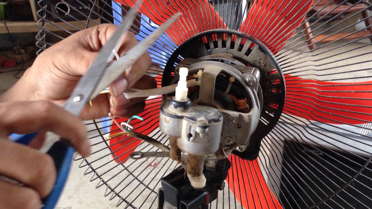 repairing or replacing fan motors