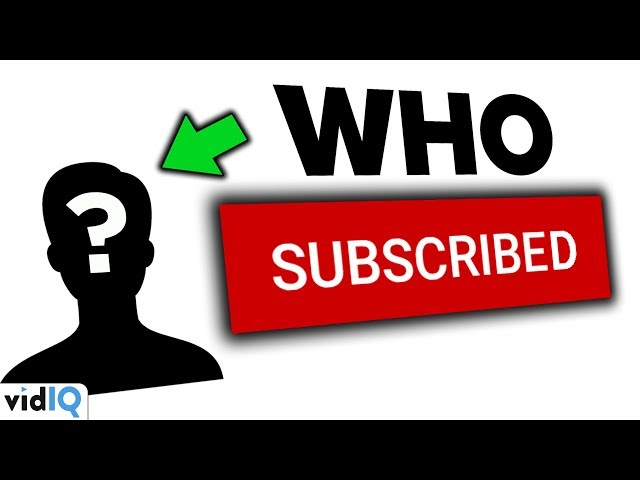 How to See Who Subscribed to Your YouTube Channel